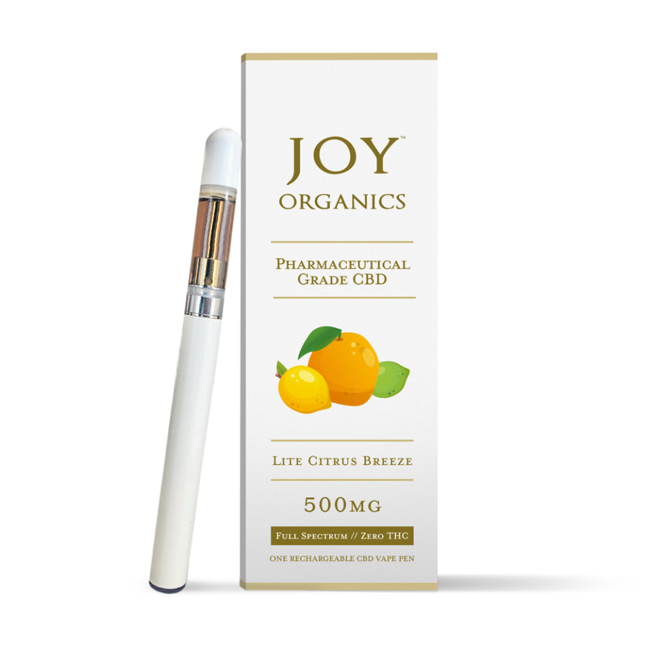 Joy Organics CBD Vape Pen + Cartridge