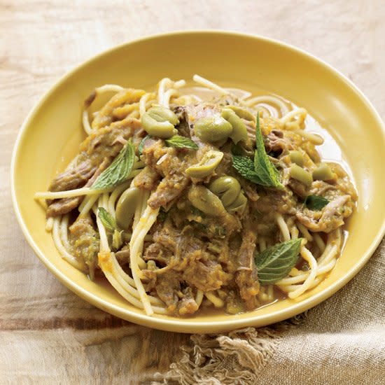 Goat Ragù with Fresh Spaghetti