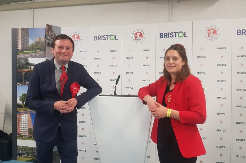 Labour's councillors in Horfield, Tom Renhard and Deborah Vittori