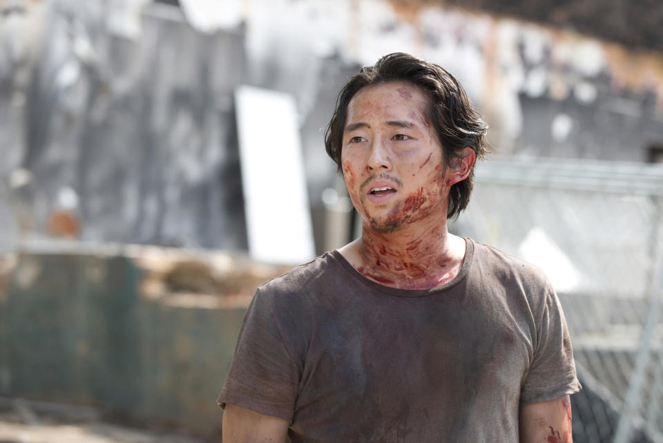 Steven Yeun as Glen Rhee in "The Walking Dead"