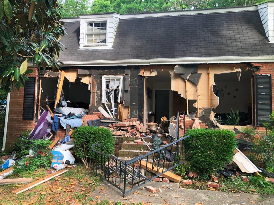 In January, CMPD officers, following up on a high-speed chase in Lincoln County, were led to the home at 5525 Galway Drive. Four officers died during a shootout there with suspect Terry Clark Hughes Jr. last month.