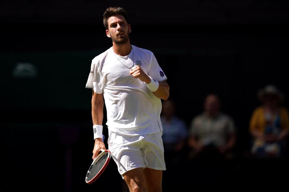 Cameron Norrie dug deep to progress in just under two hours (John Walton/PA) (PA Wire)