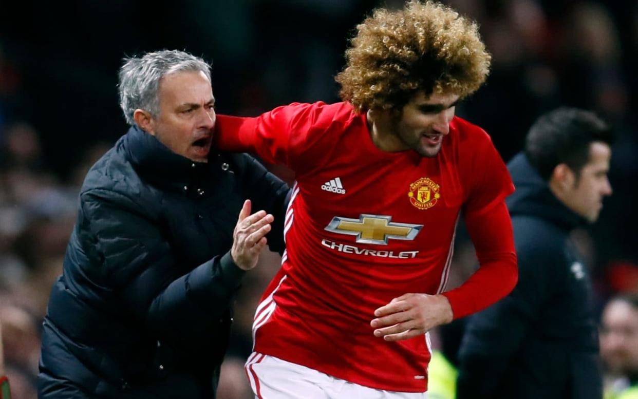 Jose Mourinho is a big fan of Marouane Fellaini - Reuters