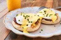 <p>This brunch classic always hits. Want to make eggs benny for a crowd? Try our <a href="https://www.delish.com/cooking/recipe-ideas/recipes/a45032/eggs-benedict-skillet-casserole-recipe/" rel="nofollow noopener" target="_blank" data-ylk="slk:Eggs Benedict Casserole;elm:context_link;itc:0;sec:content-canvas" class="link ">Eggs Benedict Casserole</a> instead.<br><br>Get the <strong><a href="https://www.delish.com/cooking/recipe-ideas/a26844972/eggs-benedict-recipe/" rel="nofollow noopener" target="_blank" data-ylk="slk:Eggs Benedict recipe;elm:context_link;itc:0;sec:content-canvas" class="link ">Eggs Benedict recipe</a></strong>.</p>