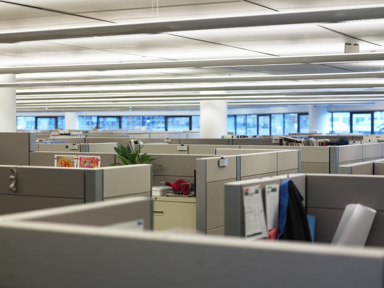 CIBC Capital Markets says the future of the office sector is still unclear as employers try to find the right balance between in-person, hybrid and remote working arrangements.