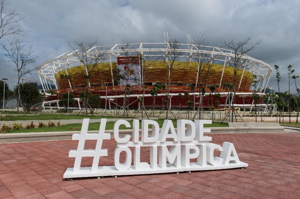 With its budget in tatters because of the economic crisis and the nation shamed by not cleaning pathogenic sewage from Guanabara Bay -- the Rio venue for Olympic regattas -- criticism has been rife (AFP Photo/Yasuyoshi Chiba)