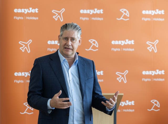 EasyJet chief executive Johan Lundgren