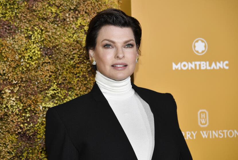 Linda Evangelista attends the WSJ. Magazine Innovator Awards at the Museum of Modern Art on Wednesday, Nov. 1, 2023, in New York. (Photo by Evan Agostini/Invision/AP)