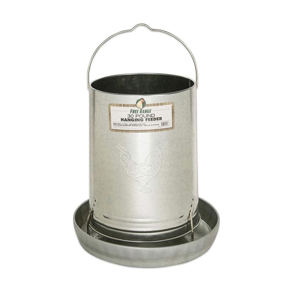 4) Harris Farms Galvanized Hanging Feeder