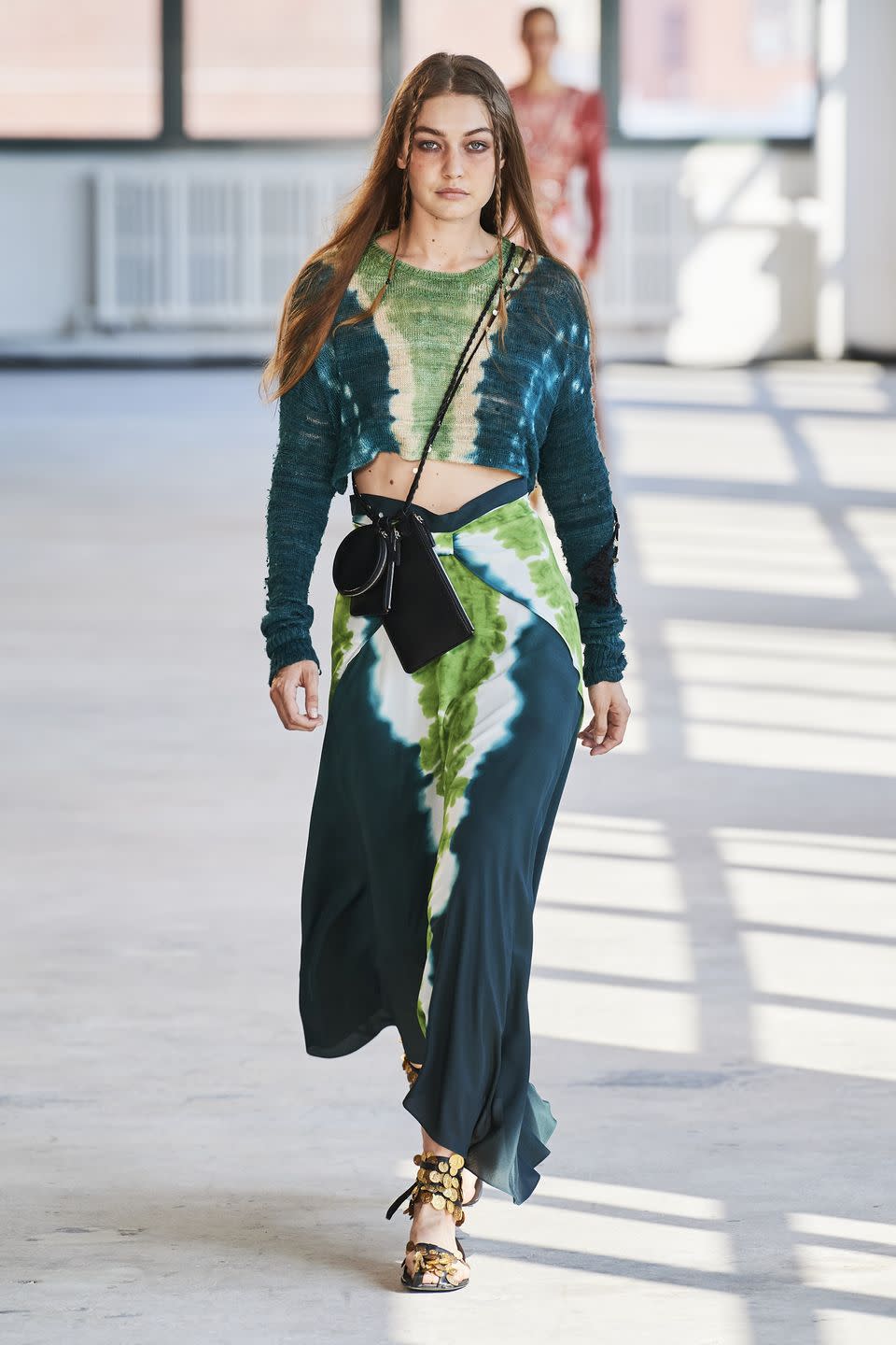 <p>Retuning to the New York Fashion Week schedule after a few seasons off (the designer showed in Paris for a while before the pandemic took hold), Joseph Altuzarra brought a touch of escapism to the catwalk with tie-dye prints, relaxed separates and dresses that are perfect for travelling the world. </p>