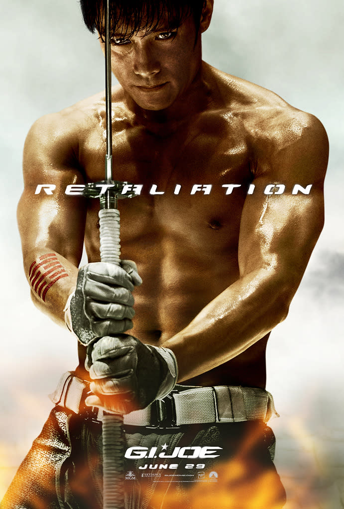 <span>Byung-hun Lee</span> as Storm Shadow in Paramount Pictures' "G.I. Joe: Retaliation" - 2012