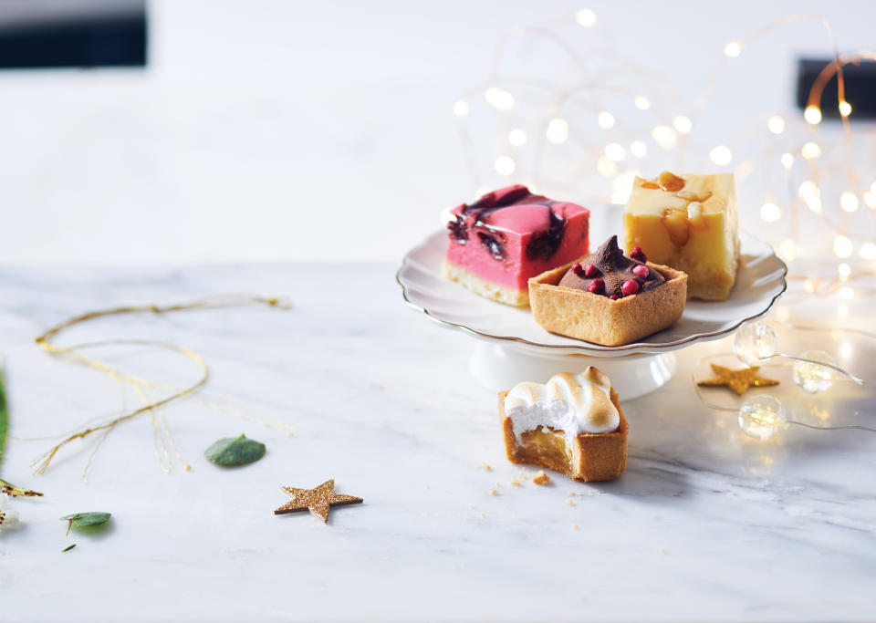 mini christmas desserts from Woolworths