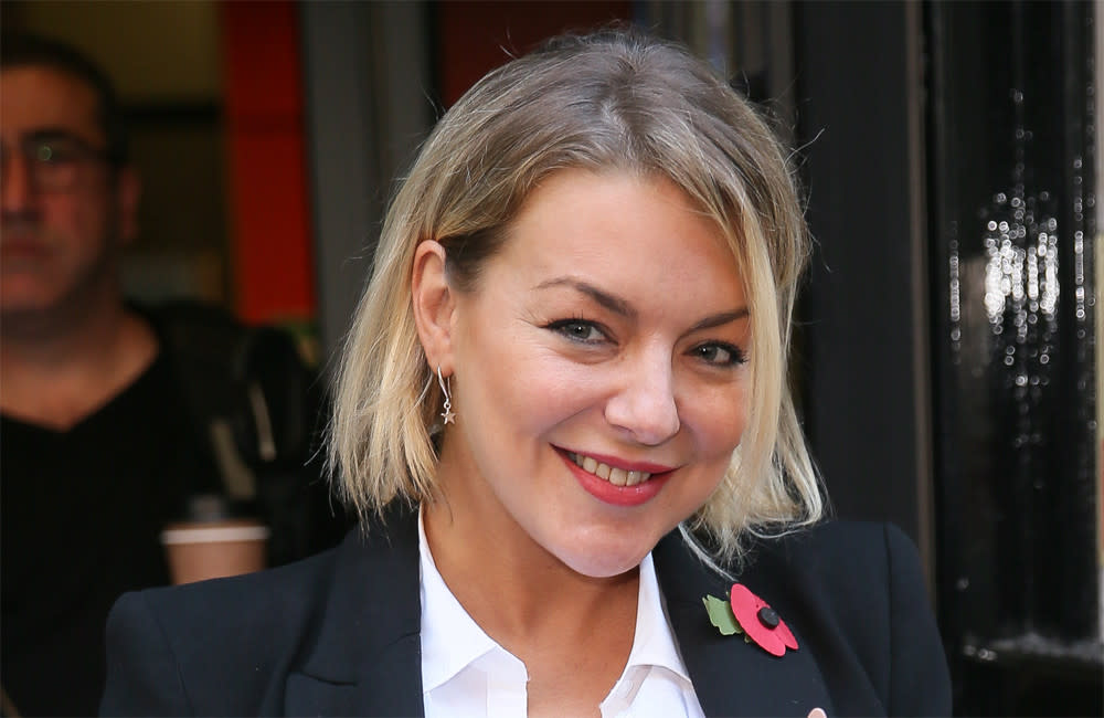 Sheridan Smith drank a whole bottle of fake wine in one take credit:Bang Showbiz