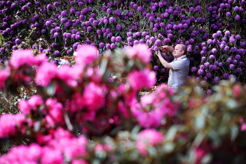 Forecasters have warned that the weather could take a turn for the worse over the weekend (PA)