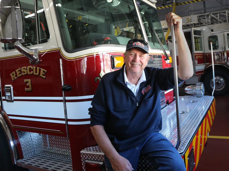 Kittery Fire Chief David O'Brien is retiring after 49 years in the department.