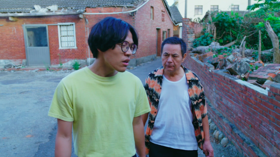 盧廣仲在電視劇《花甲男孩轉大人》演男一，對白太多令他感到壓力很大。