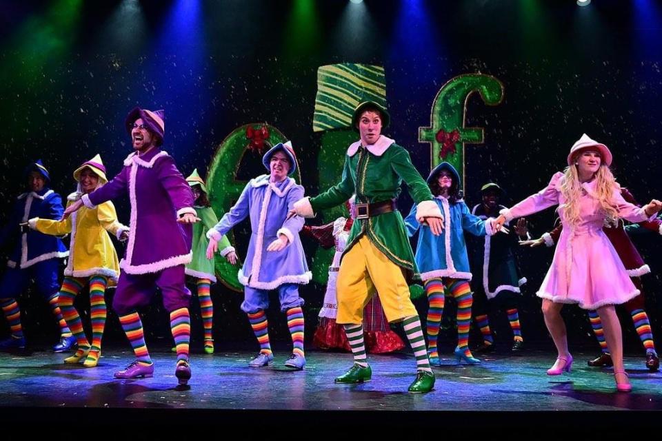 A scene from Broadway Palm's 'Elf the Musical'