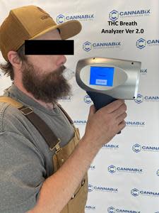 Cannabix Technologies Inc. THC Breath Analyzer Ver 2.0 Subject Testing