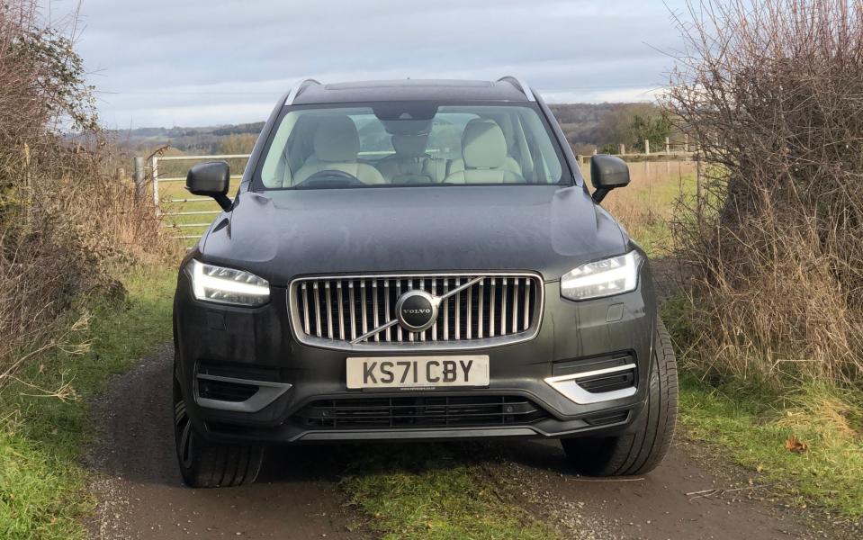 The XC90: a seriously large car and not some nippy, urban runabout
