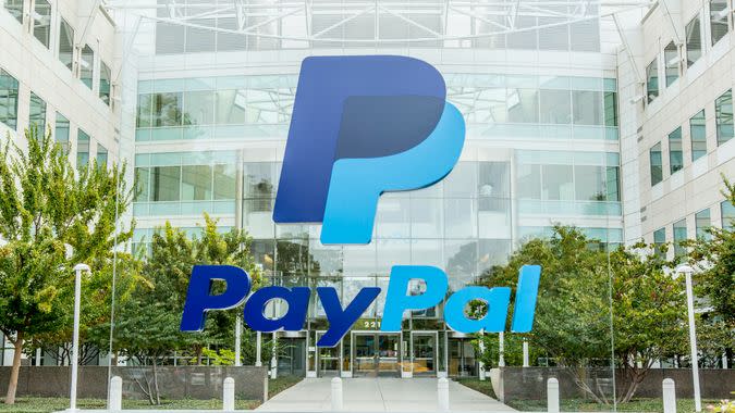 San Jose, USA - October 15, 2015: PayPal headquarters located at 2221 N.