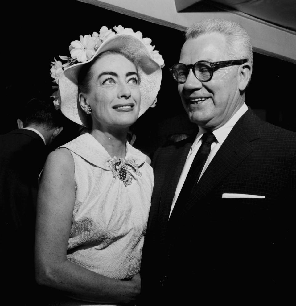 1956: Attending a premiere with Al