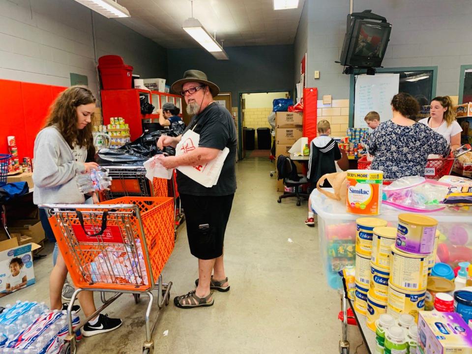 Northridge Schools in conjunction with the First Heavy Metal Church of Christ is currently running a Food/Supplies Pantry for residents affected by the Memorial Day Tornado. Shopping times are Tuesday through Saturday 12 noon to 6:00 PM. Volunteers are readily available to make deliveries based on need. The Pantry has a wealth of food, water, and supplies to offer in addition to other items to help rebuild/repair homes.
Northridge Families who have been affected and are in need of disaster relief are encouraged to call 937-242-2559 and either speak with a representative or leave a detailed message. Please describe your needs based on the following categories: Debris removal - trees, collapsed sheds, etc.  Financial assistance for those unable to meet insurance deductibles. Car damage/Transportation issues. Construction assistance for home repairs. Immediate needs, food, clothes, diapers, water, toiletries,  etc. We are also asking any interested Contractors to contact our hotline and express whatever kind of support you can provide to help rebuild our community. (WHIO File)