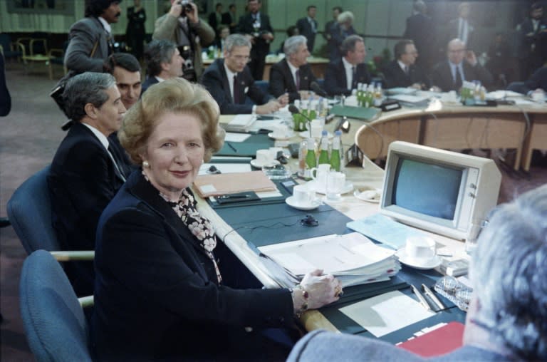 Conservative leader Margaret Thatcher was a cheerleader for EEC membership, but after becoming prime minister from 1979 she was soon riling her European colleagues