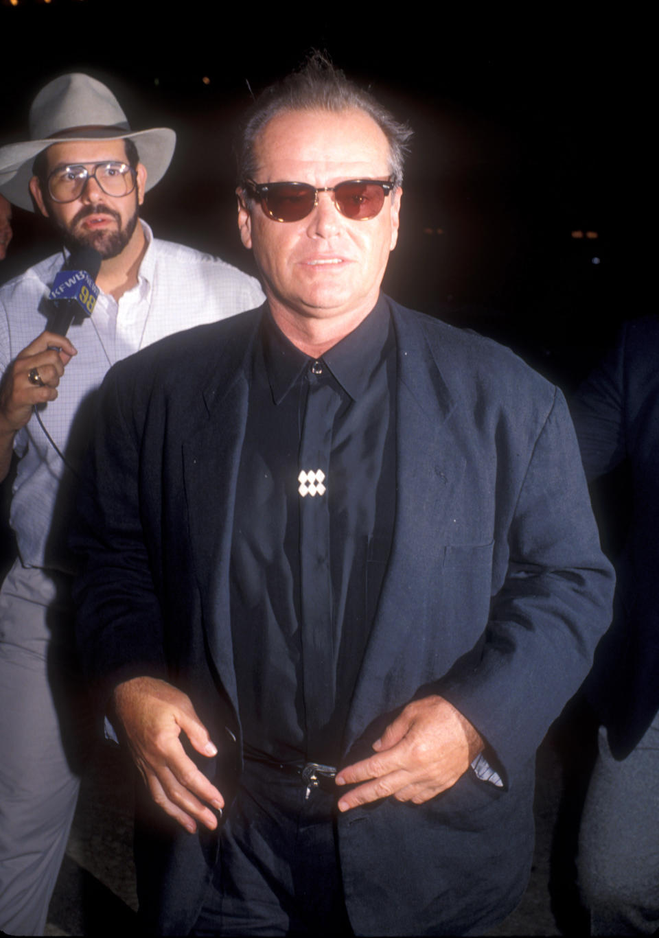 <p>Jack Nicholson during "Batman" Los Angeles Premiere at Mann Village theater in Westwood, California, United States. (Photo by Barry King/WireImage)</p> 