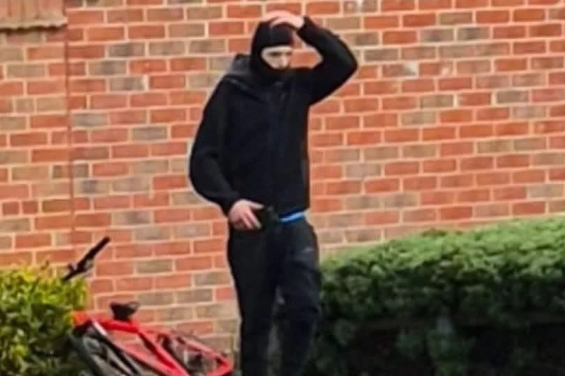 Photo of a person police want to speak with over Hinckley burglary