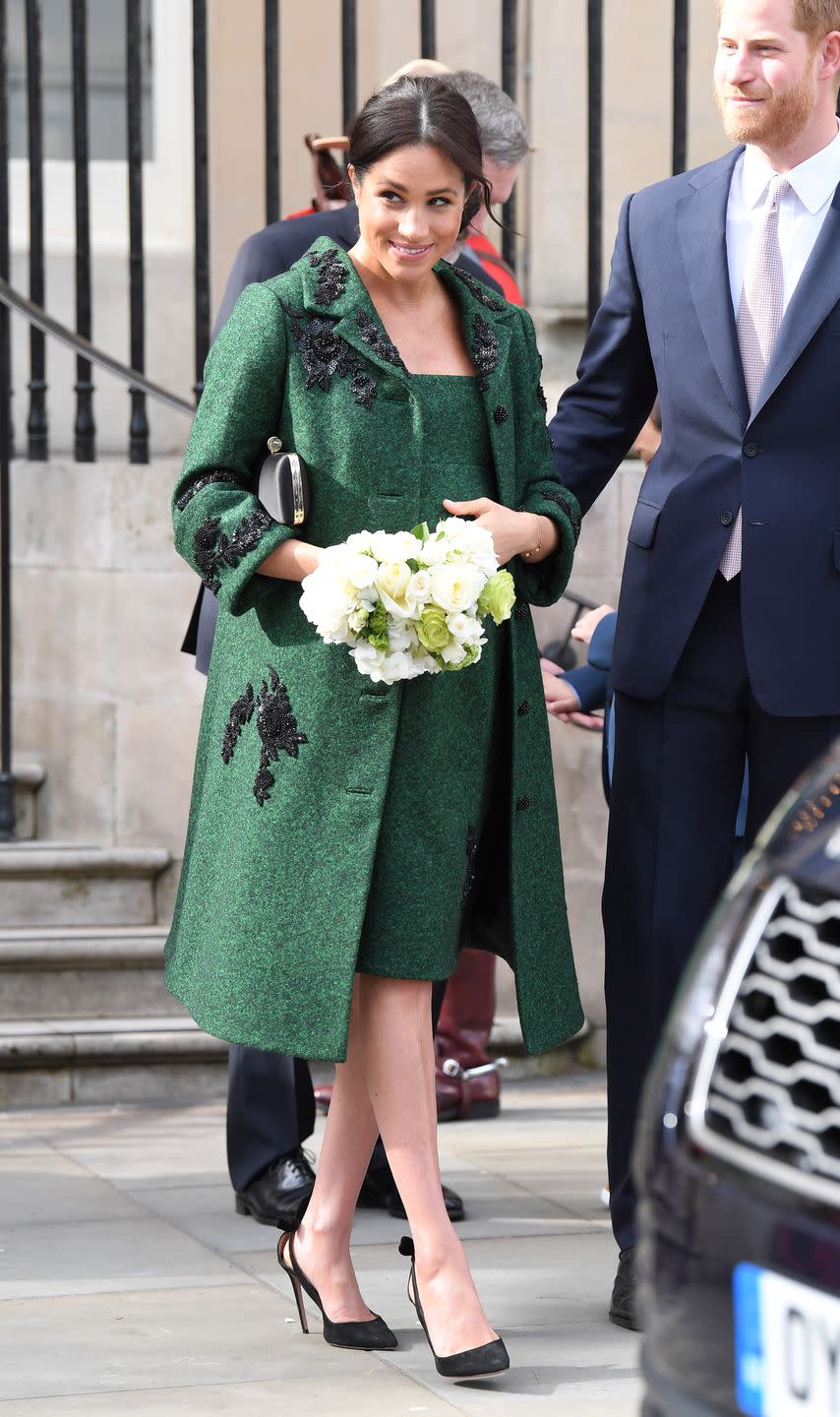 34) The Green Coat Dress