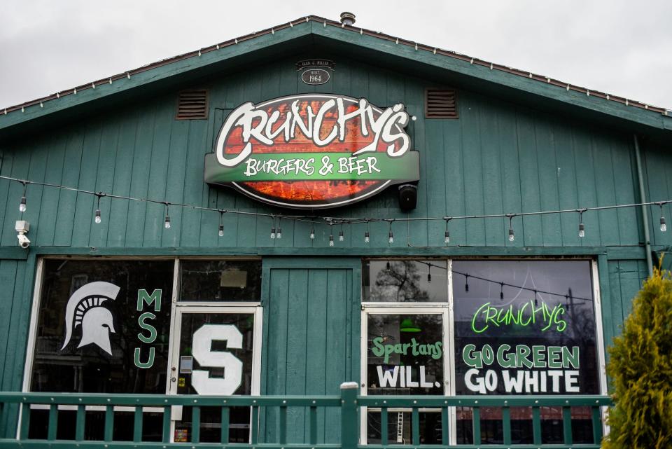 The front view of Crunchy's photographed on Friday, March 20, 2020, in East Lansing.