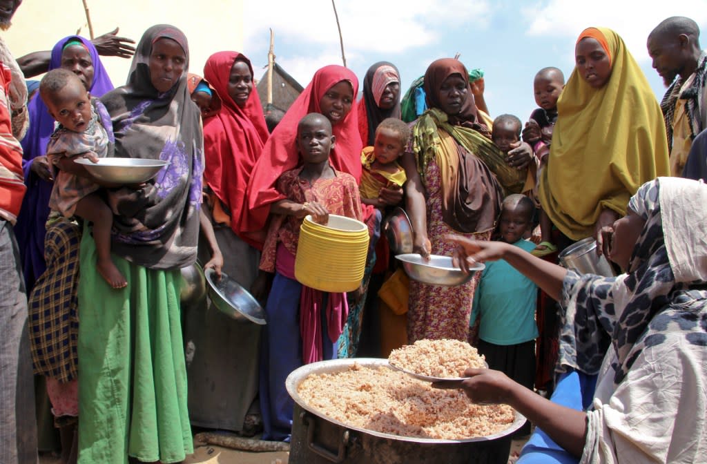 Africa faces “unprecedented food crisis” as 3 in 4 can’t afford healthy diet, UN says (AP Photo/Farah Abdi Warsameh, File)