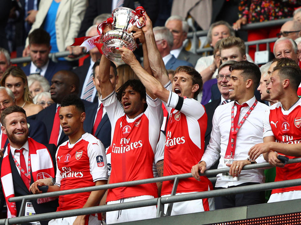 Arsenal lifted the FA Cup for a seventh time under Arsene Wenger: Getty