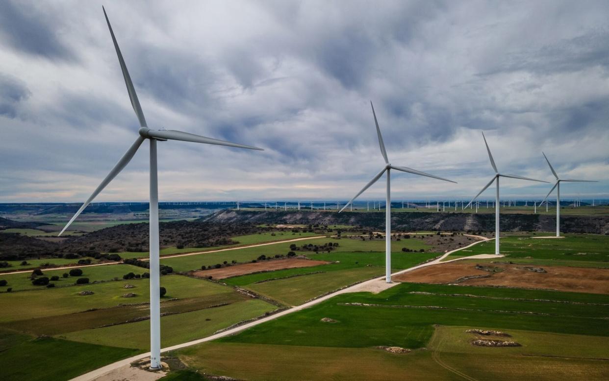 wind turbines