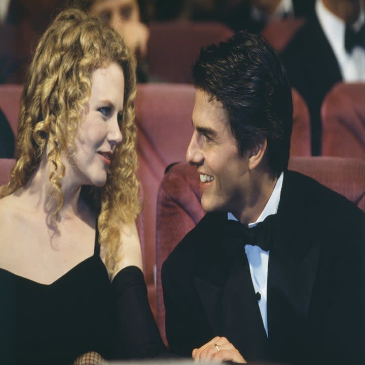 Tom Cuise and Nicole Kidman attend the 45th Cannes Film Festival