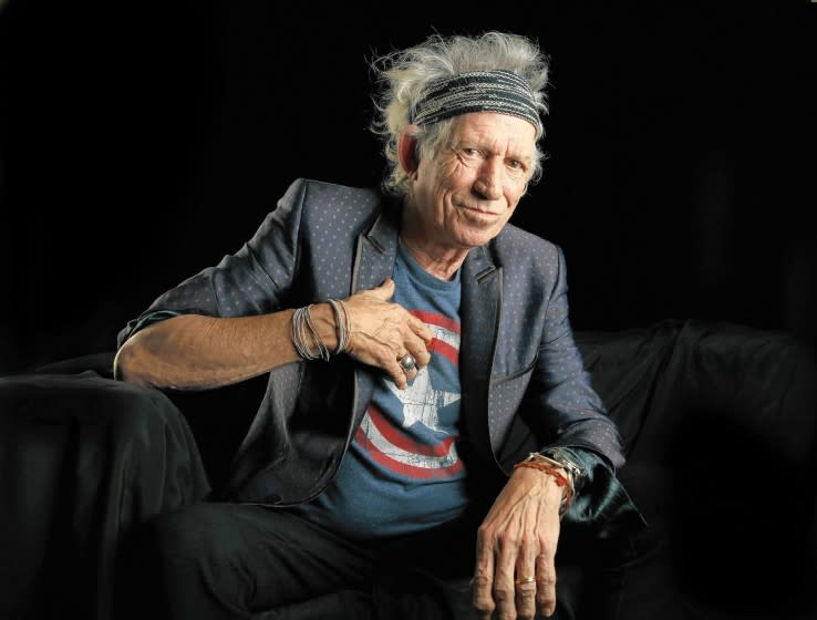 Legendary musician Keith Richards, seen here in August 2015, has a new solo-album coming out "Crosseyed Heart," along with a documentary movie about his life.