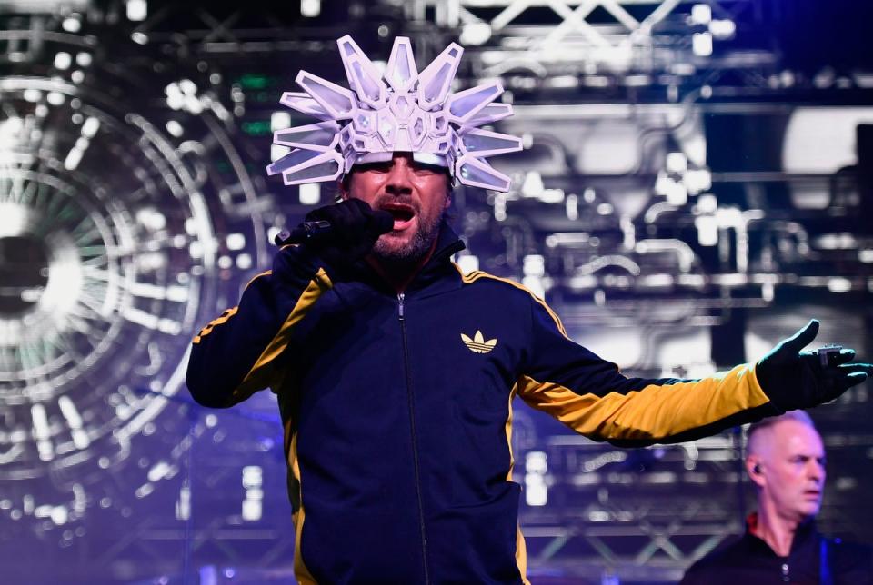 amiroquai performs onstage during the 2018 Coachella Valley Music And Arts Festival at the Empire Polo Field on April 20, 2018 in Indio, California (Getty Images for Coachella)