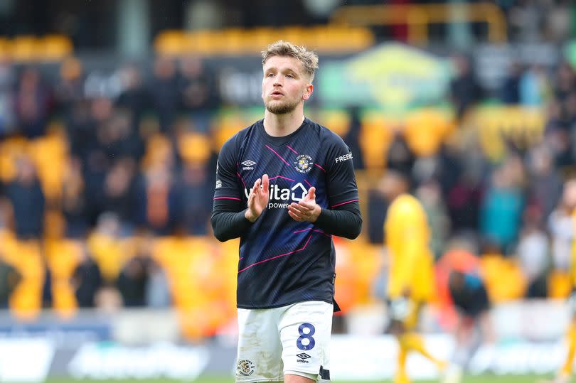 Luke Berry made 17 Premier League appearances for Luton last season -Credit:MI News/NurPhoto via Getty Images