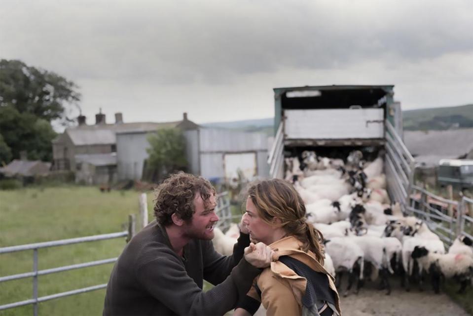 Mark Stanley and Ruth Wilson in Dark River.