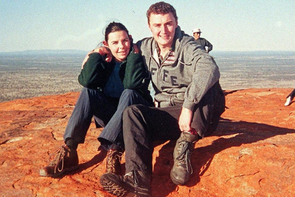 Peter Falconio with Joanne Lees in Australia