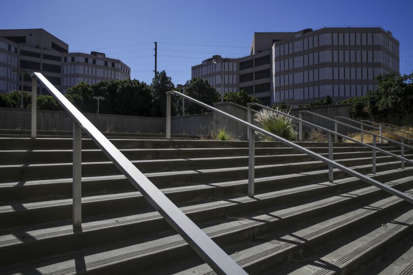 Los Angeles, CA - September 22: A view of Men's Central Jail on Thursday, Sept. 22, 2022 in Los Angeles, CA. (Irfan Khan / Los Angeles Times)