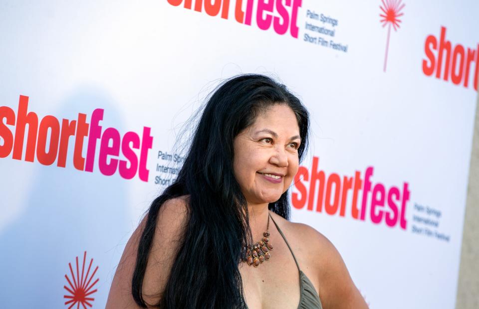 Myhraliza Aala, writer and producer of "Oh Myh Dating Hell," attends the 29th annual Palm Springs International ShortFest opening night at the Palm Springs Cultural Center in Palm Springs, Calif., on Tuesday, June 20, 2023.