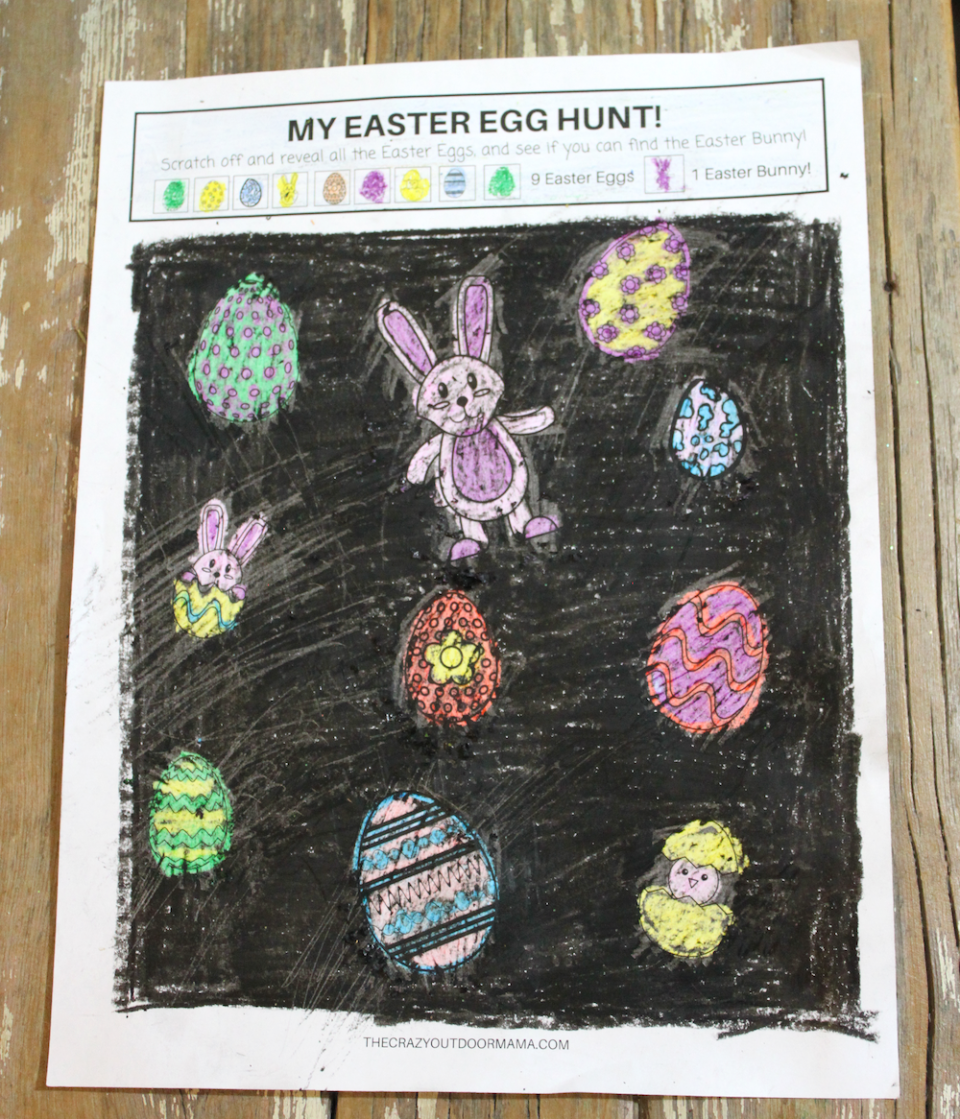 Scratch-Off Easter Egg Game