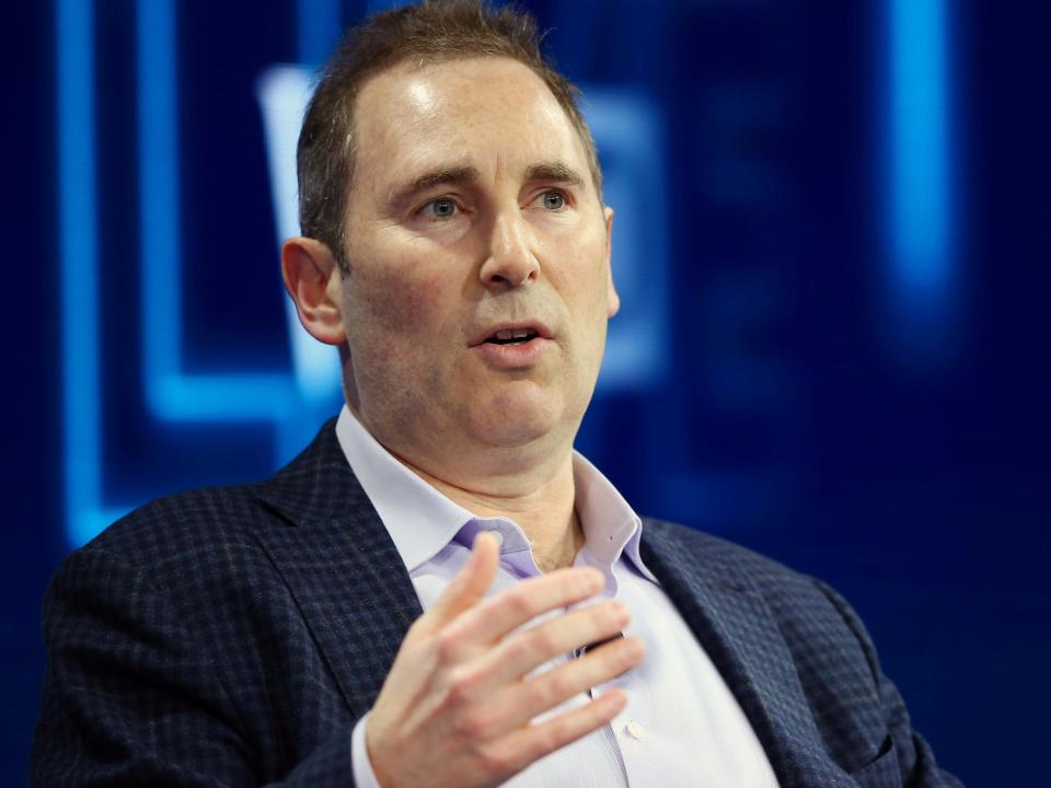 Andy Jassy, CEO of Amazon Web Services, or AWS, the retail giant's cloud-computing business.