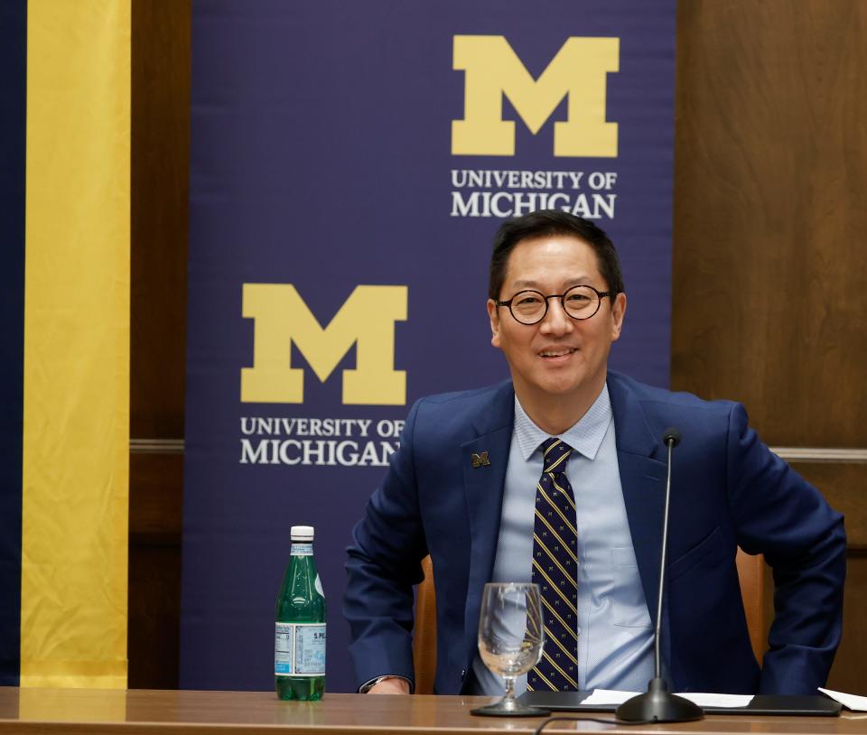 Santa Ono, who was the president of the University of British Columbia, was named the new University of Michigan president Wednesday by the Board of Regents.