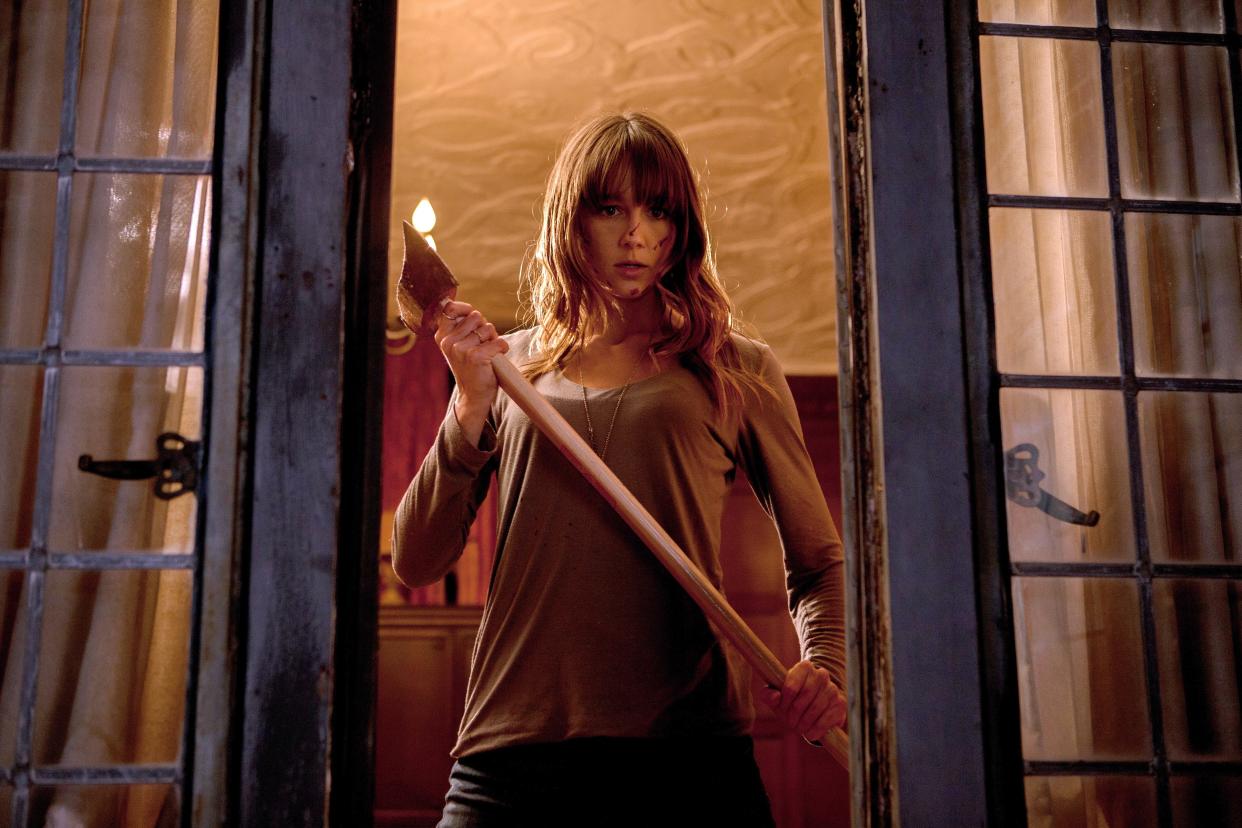 Sharni Vinson in a scene from the motion picture "You're Next."