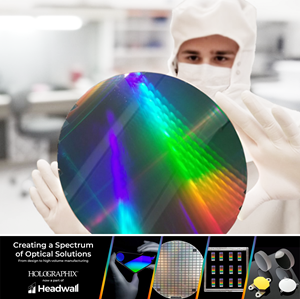 Headwall Photonics® acquisition of Holographix® LLC adds proprietary nano-replication capabilities to industry-leading holographic master diffraction grating designer and manufacturer.