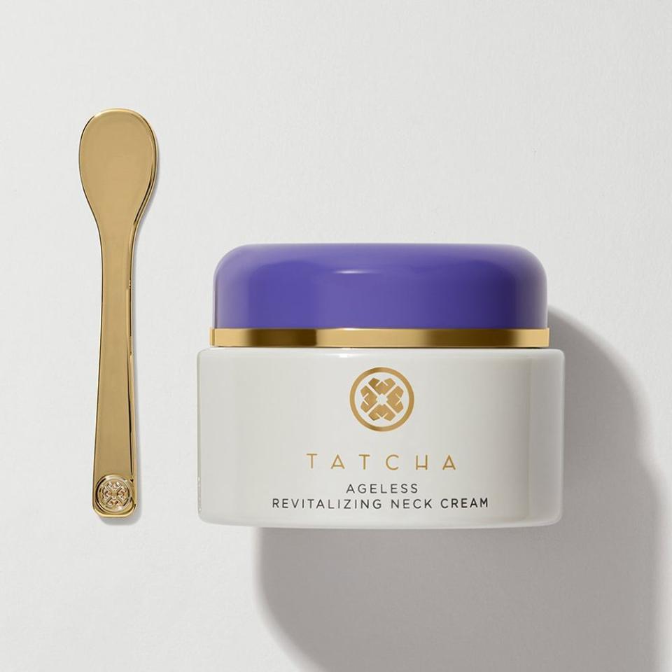 <p><a href="https://go.redirectingat.com?id=74968X1596630&url=https%3A%2F%2Fwww.tatcha.com%2Fproduct%2Fageless-revitalizing-neck-cream%2FNECK-CREAM.html%3Fcountry%3DUS%26gad_source%3D1%26gclid%3DCj0KCQjwiYOxBhC5ARIsAIvdH52A3hLwcPs7ySVsXXJ9iFJMHP7Rrg3P9DJG9MstXeOPBaMV70ETNJAaAmAXEALw_wcB&sref=https%3A%2F%2Fwww.elle.com%2Fbeauty%2Fmakeup-skin-care%2Fg21765364%2Fbest-neck-cream%2F" rel="nofollow noopener" target="_blank" data-ylk="slk:Shop Now;elm:context_link;itc:0;sec:content-canvas" class="link ">Shop Now</a></p><p>Ageless Revitalizing Neck Cream Revitalizing Neck Cream</p><p>tatcha.com</p><p>$112.00</p><span class="copyright">Tatcha </span>