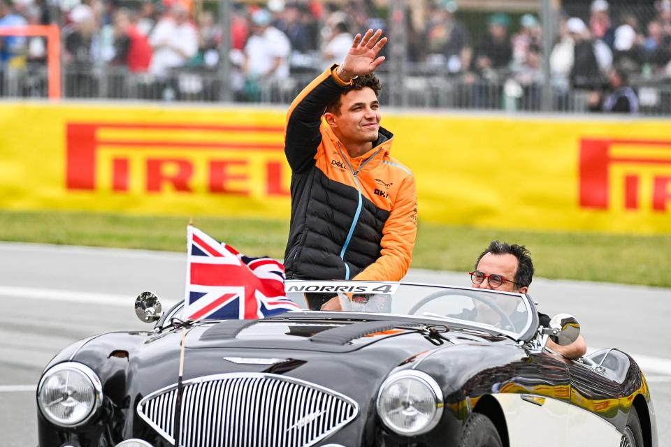 McLaren's Lando Norris will start on the front row of the 2023 British Grand Prix. The competition serves as the hometown race for both him and his team.