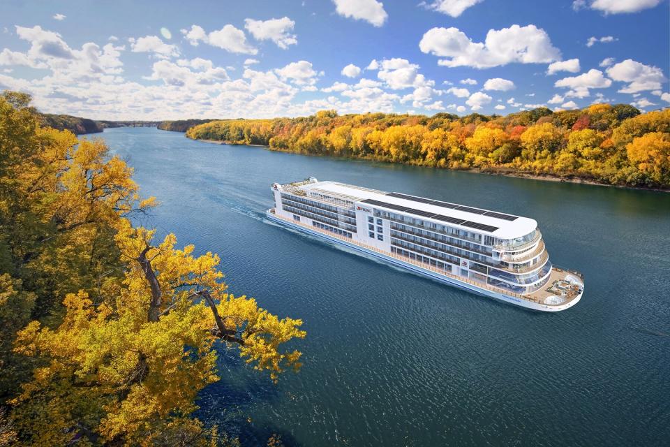 A Viking river cruise on the Mississippi River